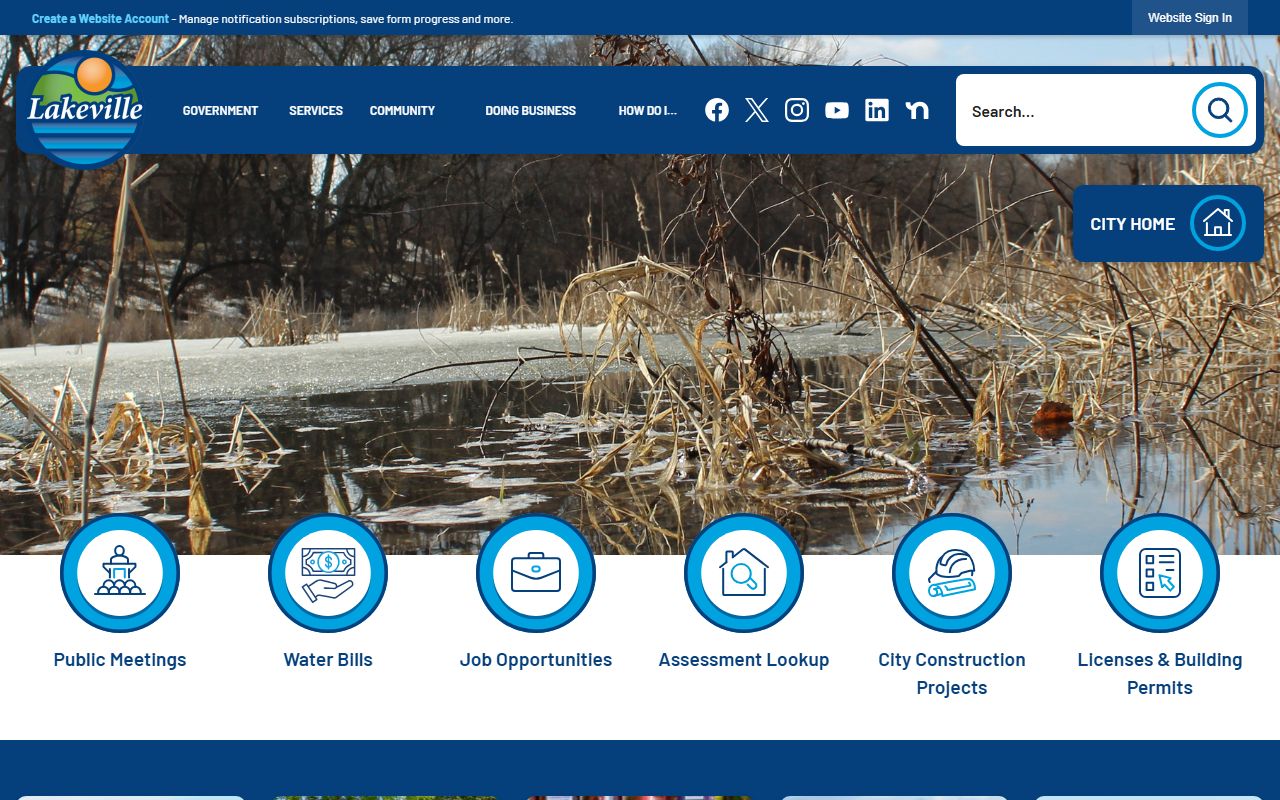 Lakeville Police Department records and FAQ page