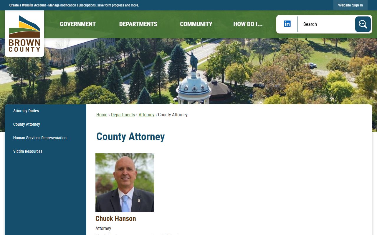 Brown County Sheriff's Office criminal records New Ulm